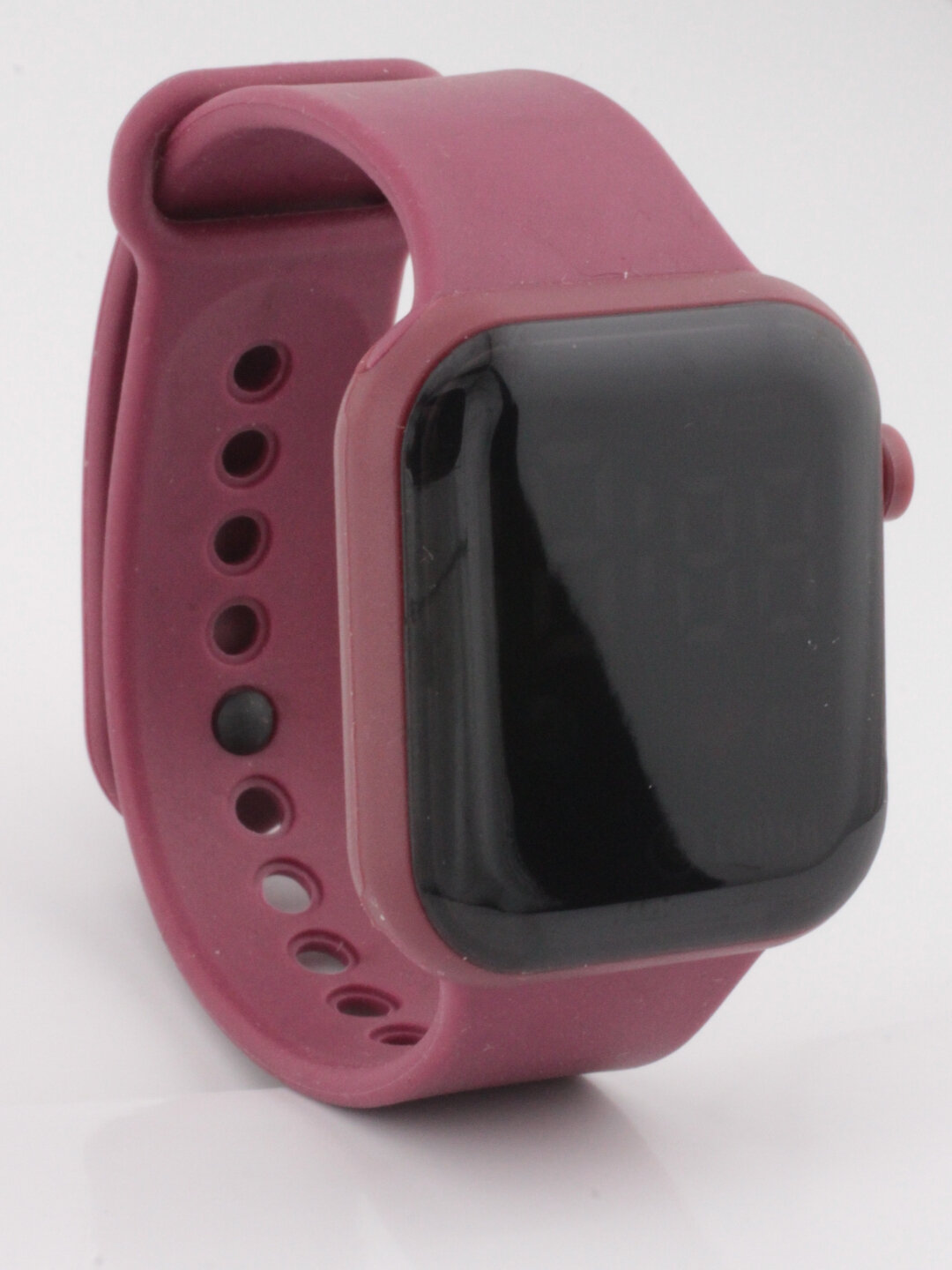 Наручные часы, бордовый — фото 1