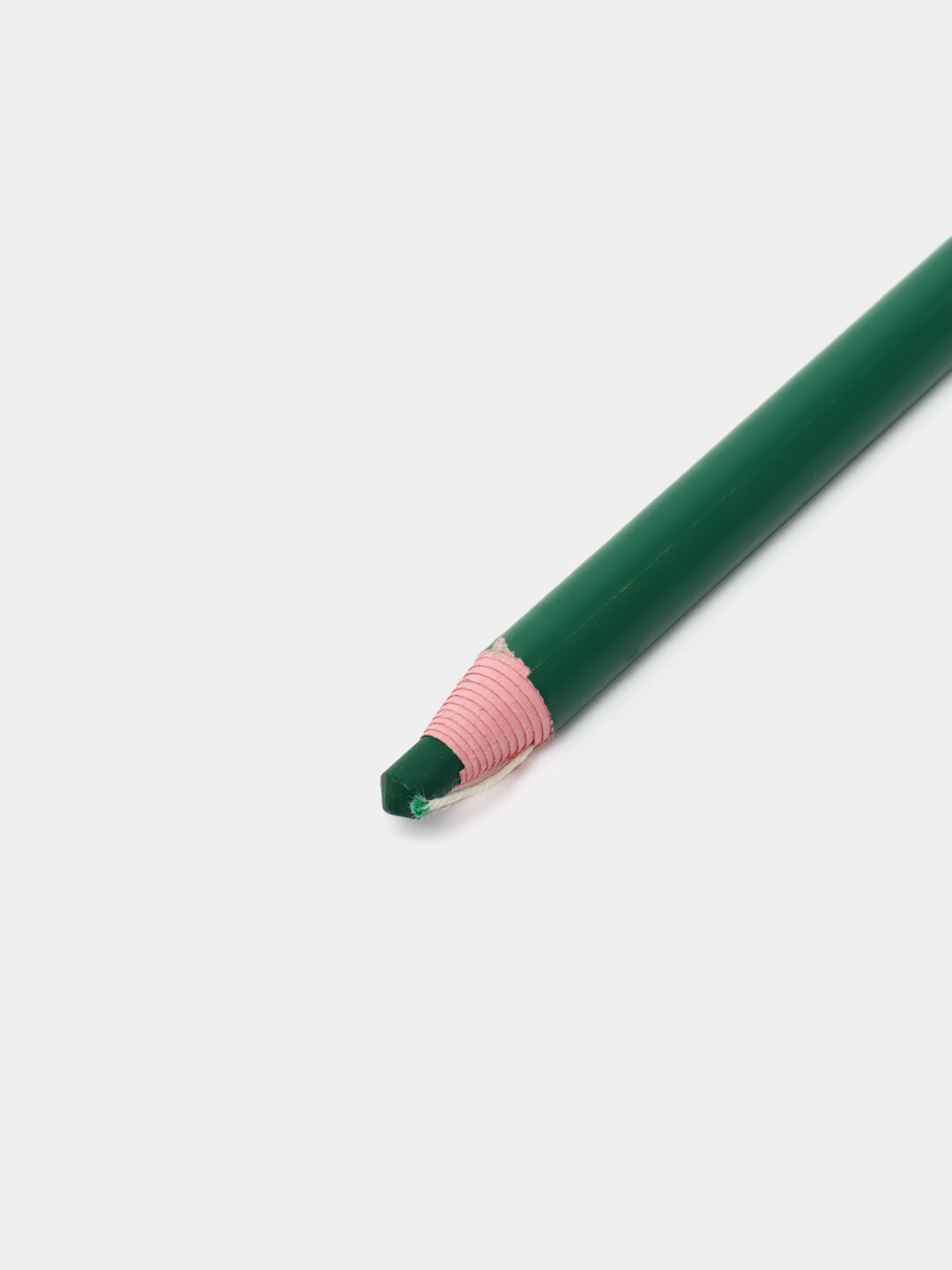 Карандаш портновский для ткани, самозатачивающийся, мел - Зеленый — фото 1