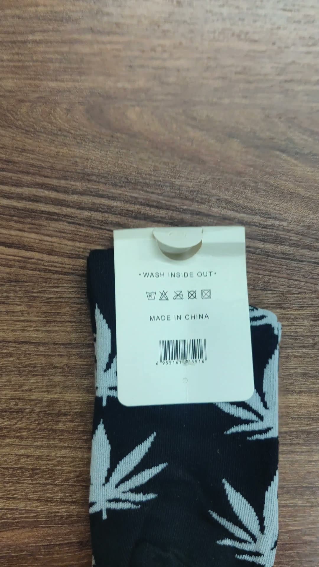 Носки  Носки, paypoqlar, 20 den, размер 36-41, белый/черный — фото 1