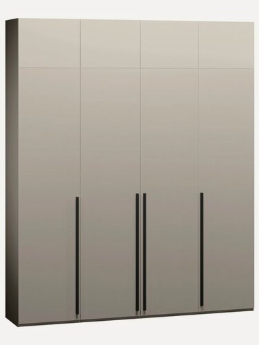 Изображение товара Шкаф распашной Лорена Пакс-4 с антресолью Кашемир для одежды четырехдверный 200*310*40