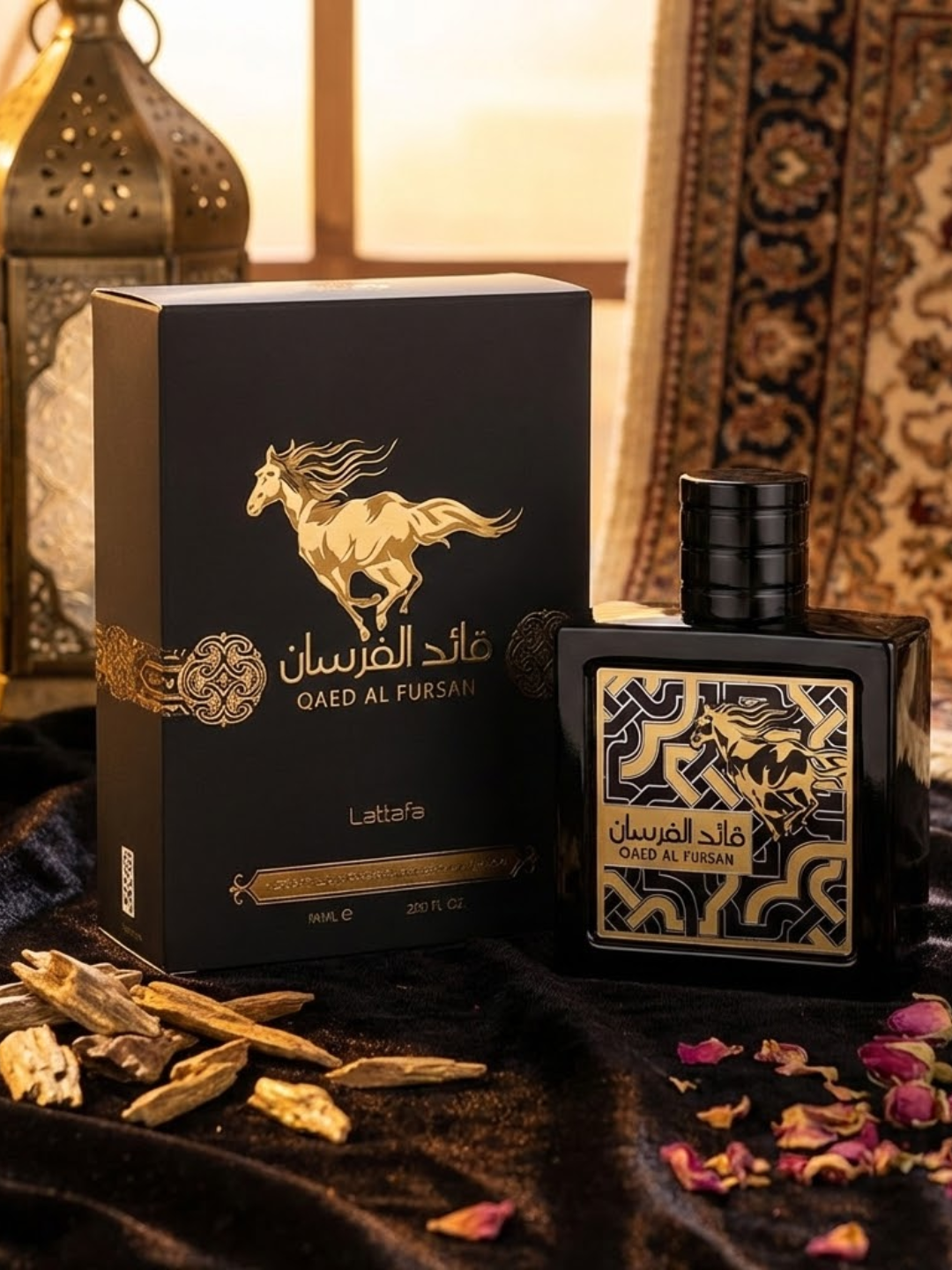 Qaed Al Fursan (Черная Лошадь) — Роскошный аромат ананаса и уда (На разлив: 3, 5, 10, 20 мл)