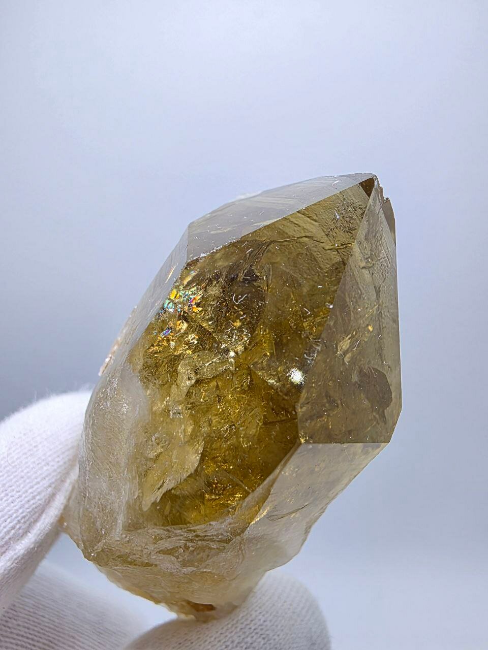 Цитрин кристалл 53 мм, 44 г.