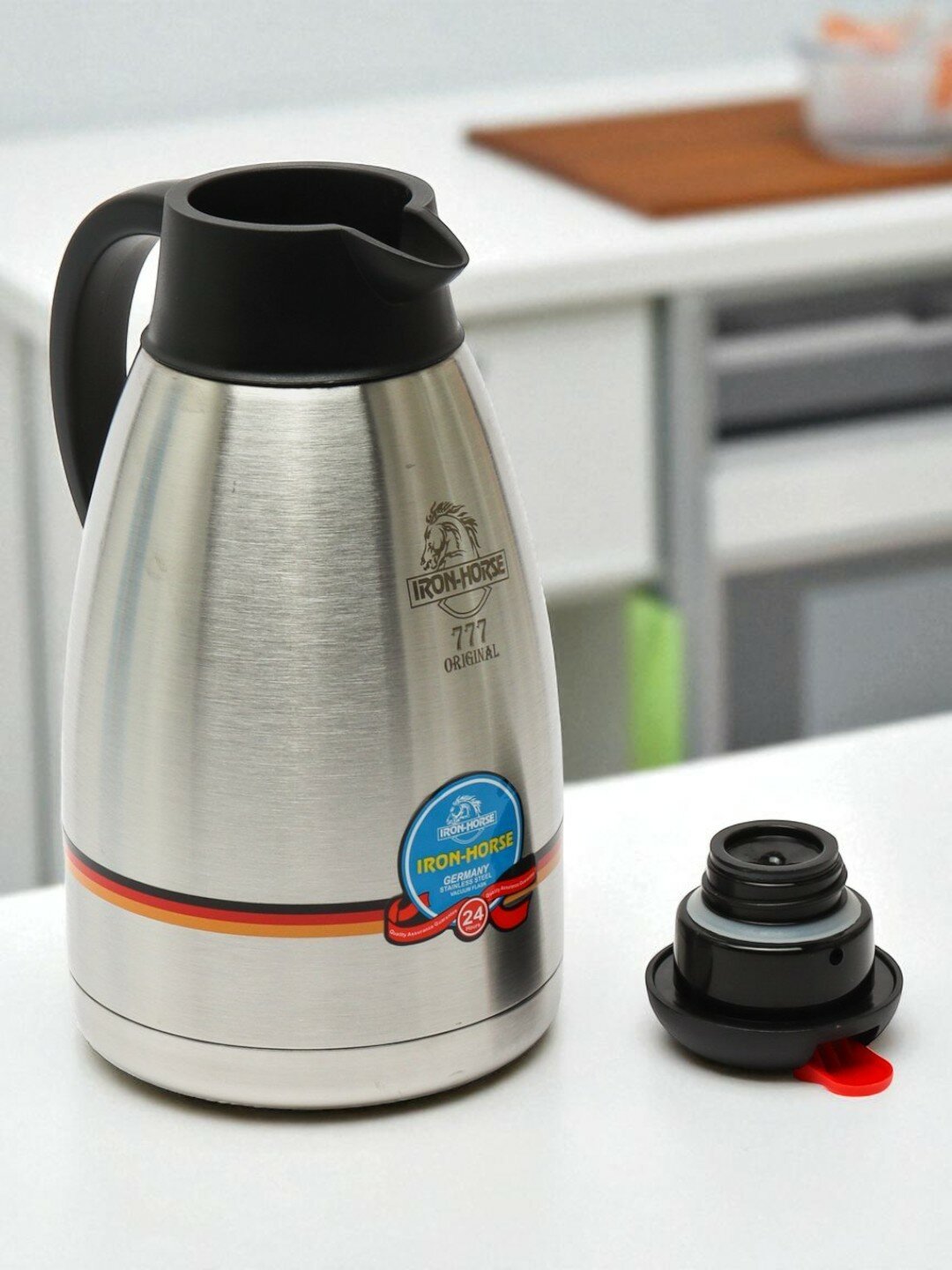 Термос–чайник Iron Horse из нержавеющей стали, 2 л — фото 1