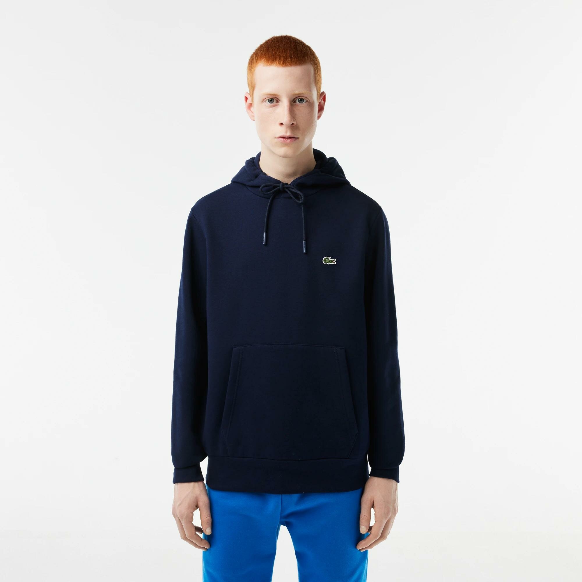 Худи LACOSTE Classic Fit, размер T4, , синий