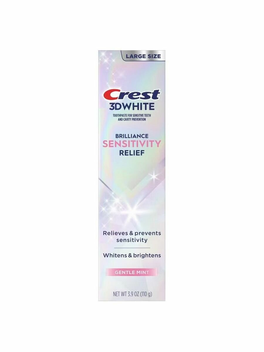 Зубная паста Crest 3D White Brilliance Sensitivity Relief — фото 1