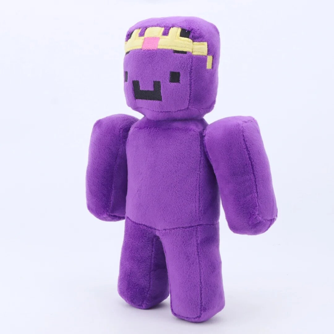 Мягкая игрушка Minecraft Стив, фиолетовый