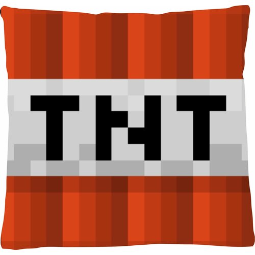 фото Подушка квадратная tnt майнкрафт