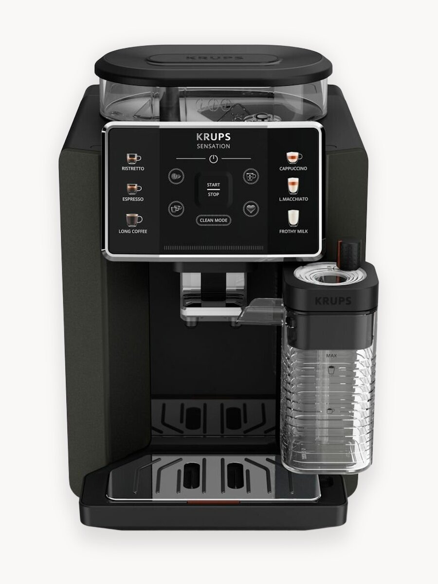 Кофемашина автоматическая Krups Sensation Milk M50 EA912910, автоматический капучинатор, 6 напитков