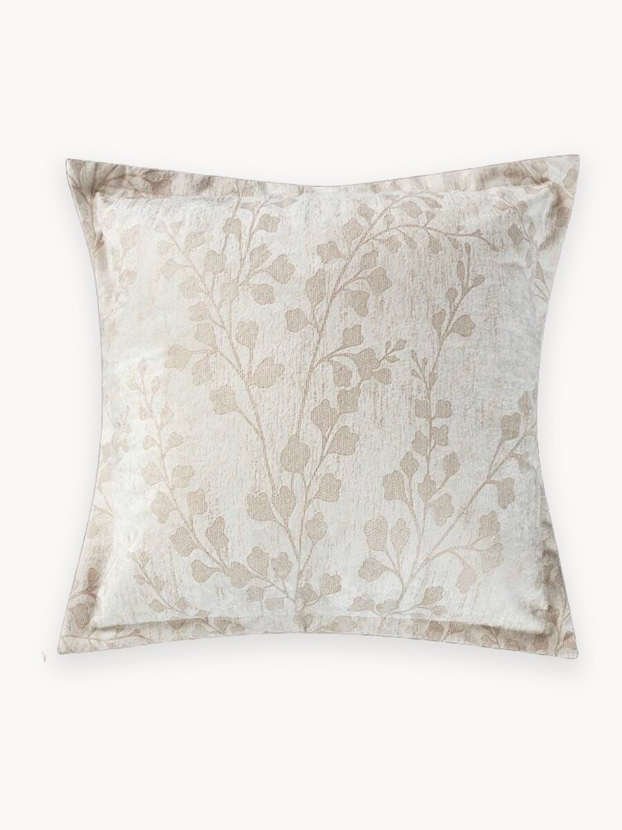 Подушка декоративная Cassia "Бахар", 45×45 см, бархат, с молнией