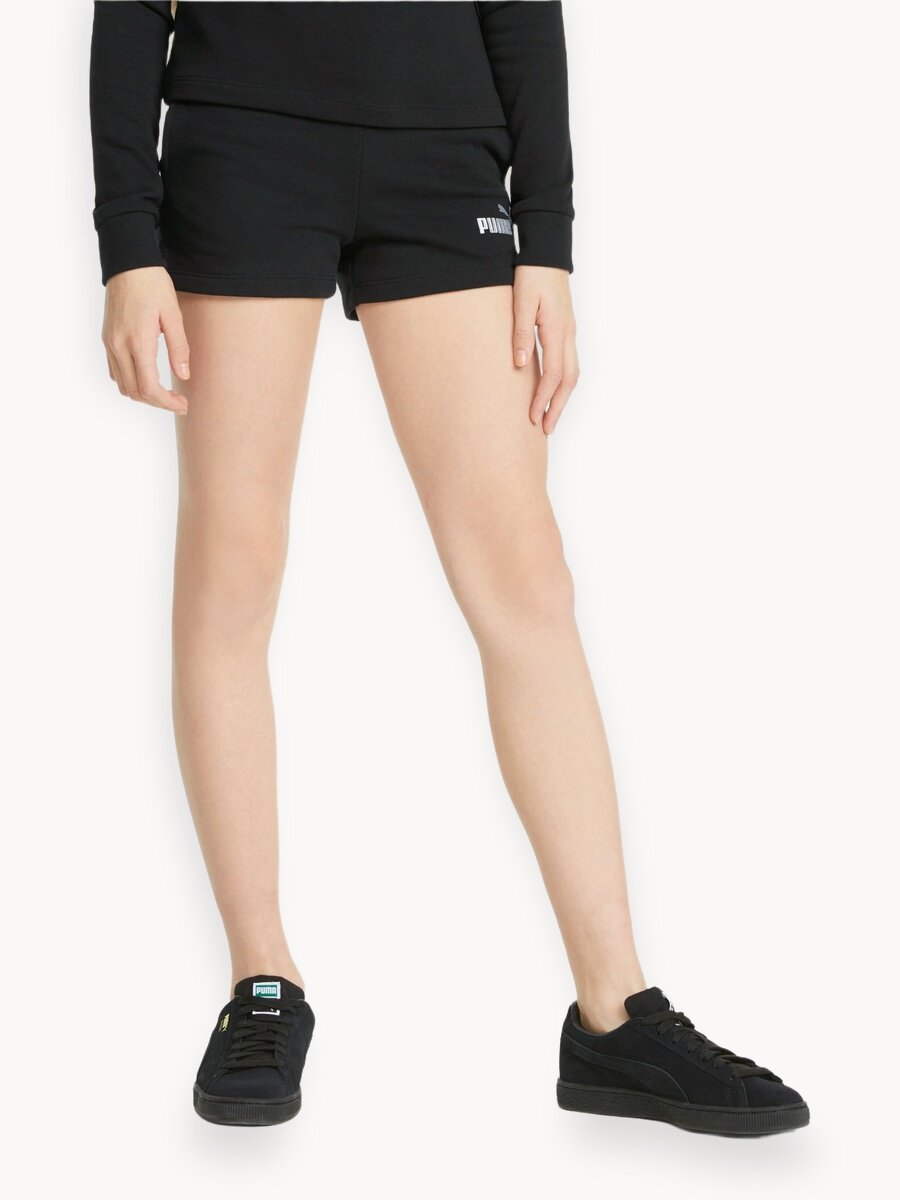 Шорты PUMA Essentials+ Youth, размер 110, черный