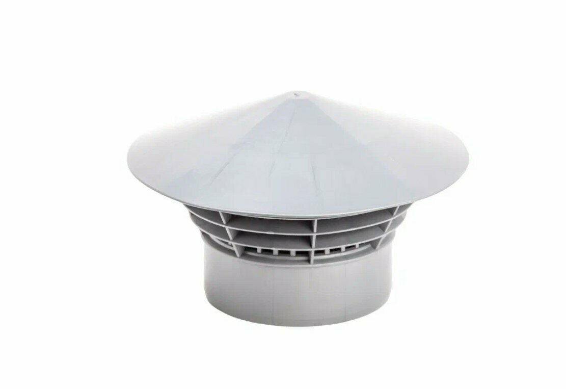 Грибок (дефлектор) Lammin d110 мм пластиковый для внутренней канализации (Lm35001000110)