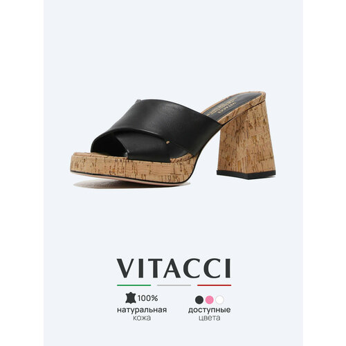 фото Сабо vitacci, размер 40, черный