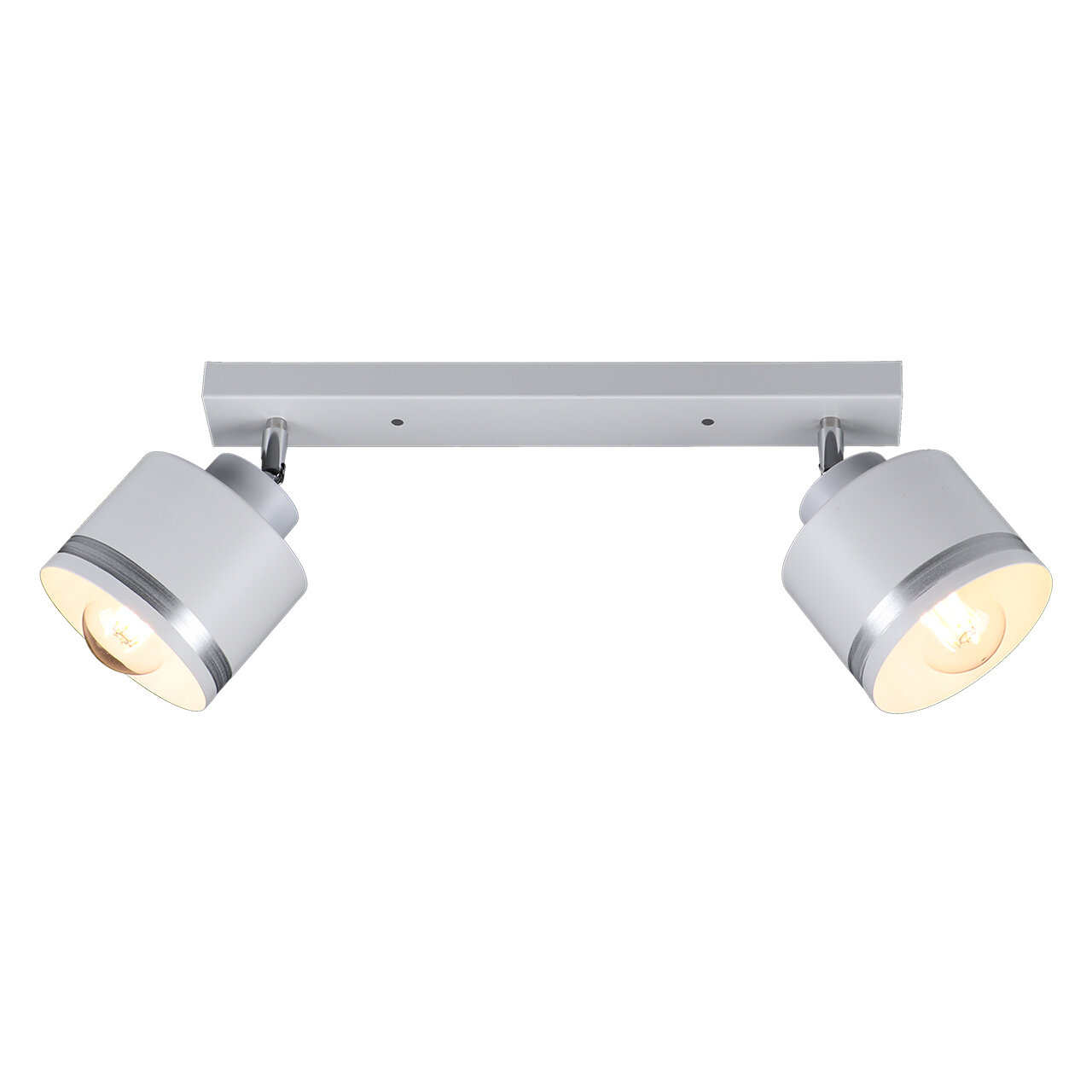 Светильник спот IMEX 2х60Вт E27, белый, серебро