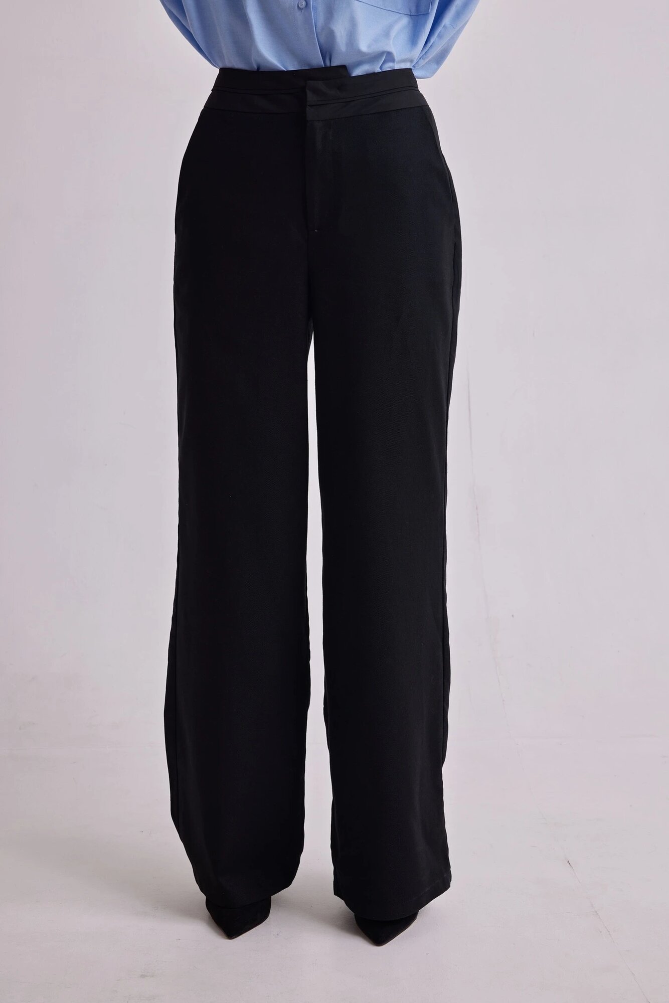 Брюки Selfie, размер L, черный — фото 1