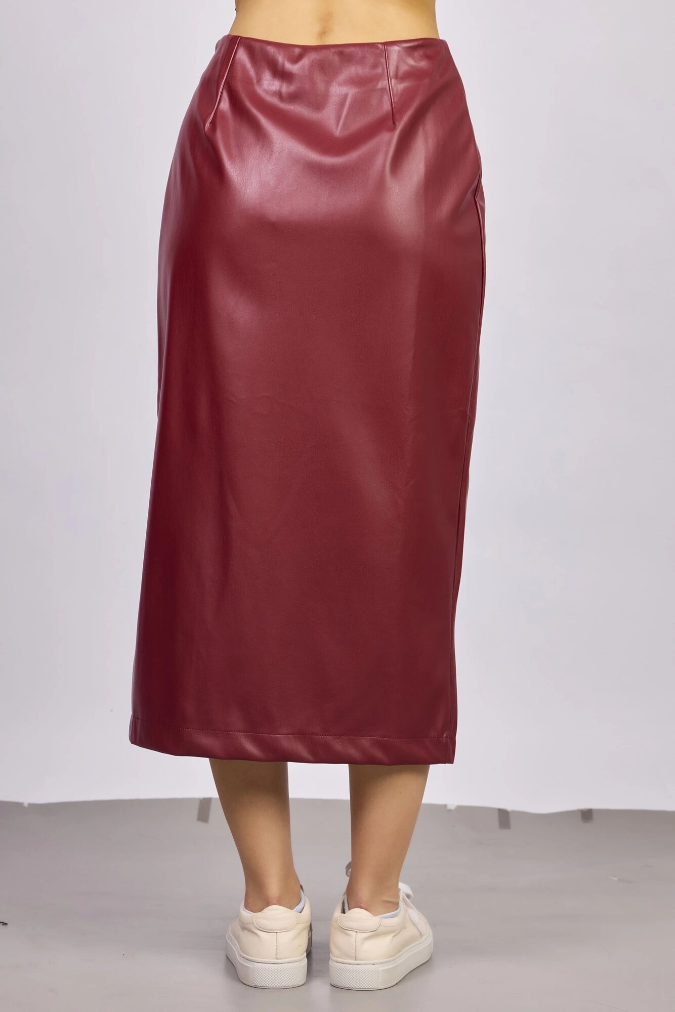 Юбка Selfie, размер XS, бордовый — фото 1