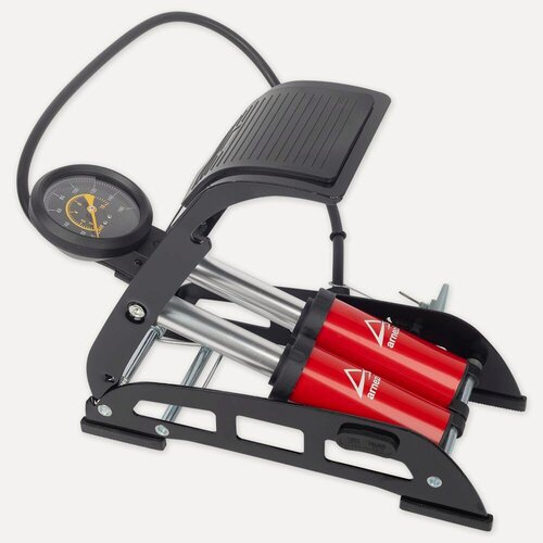 Изображение товара Насос воздушный автомобильный для подкачки шин, ножной напольный насос двухцилиндровый ARNEZI R7503002