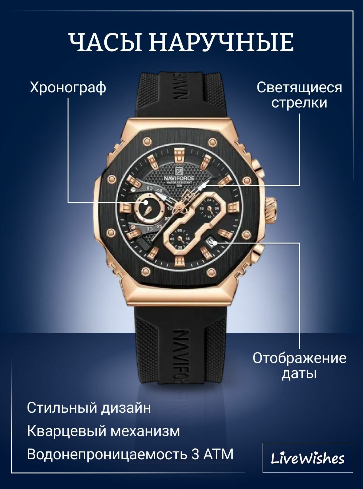 Наручные часы Live Wishes