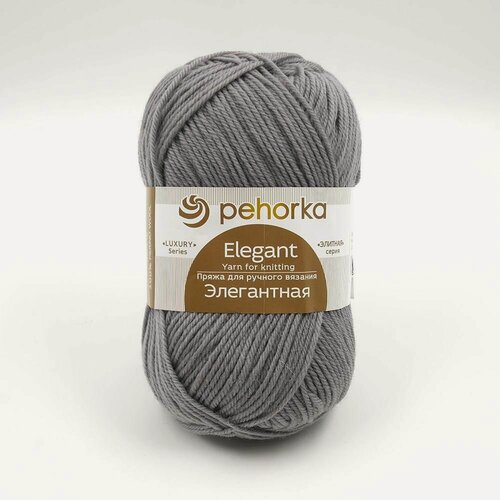 Изображение товара Пряжа Пехорка Элегантная 69 светлые сумерки (100г/250м, упаковка 5 мотков)
