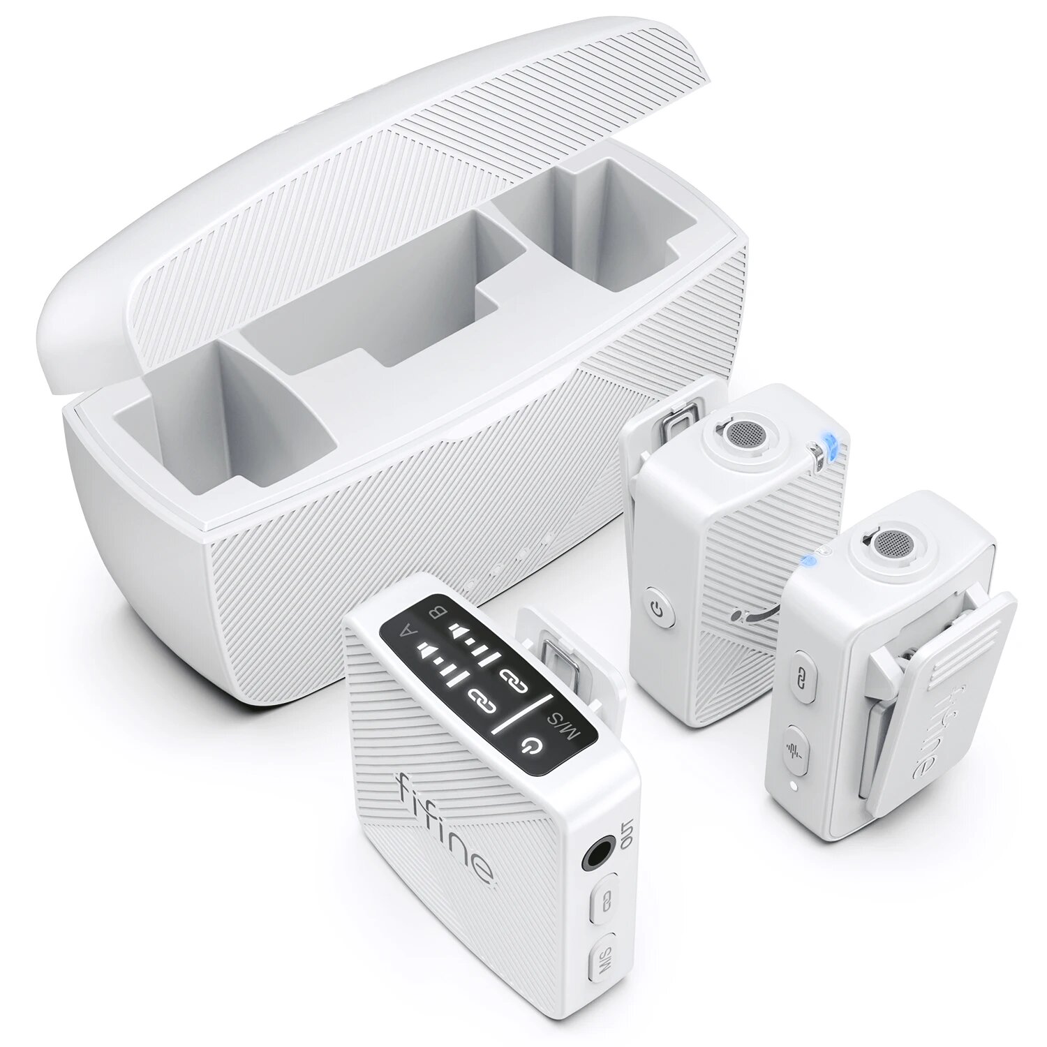 FIFINE M9 Беспроводные Лаvalier Микрофоны 2 шт