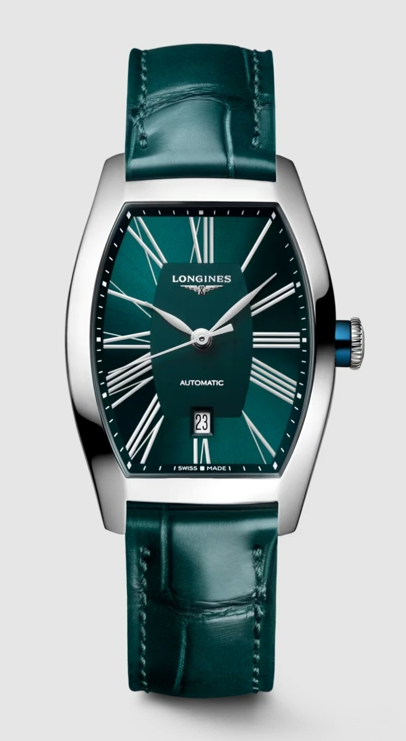 Наручные часы LONGINES, бирюзовый
