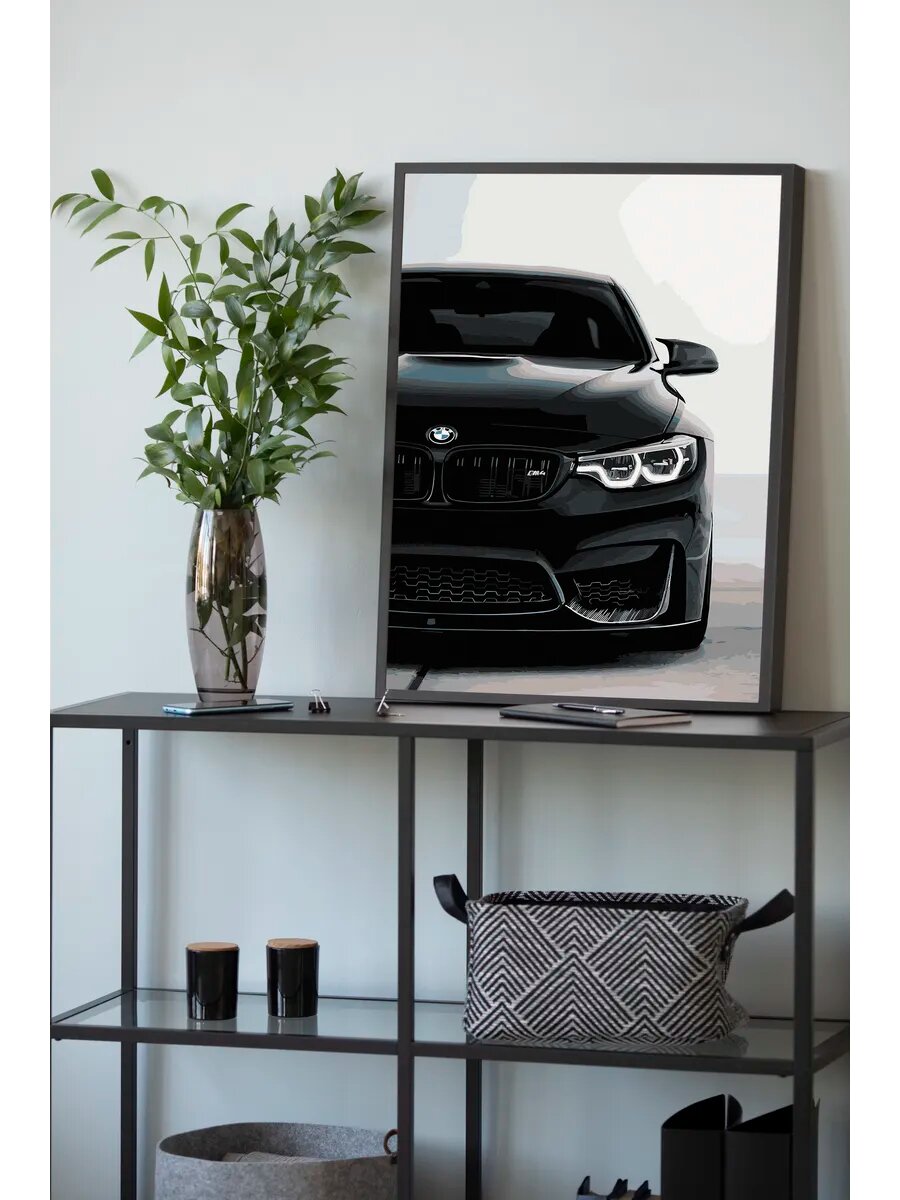 Картина по номерам BMW — фото 1