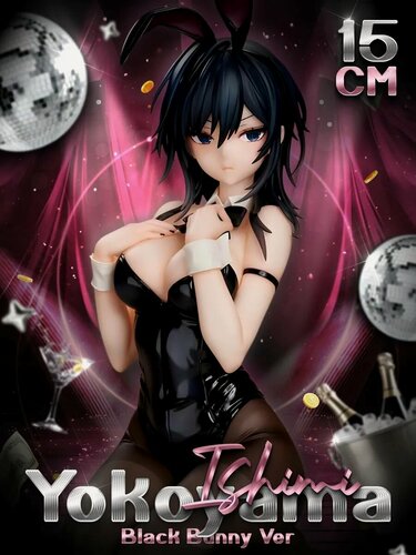 Изображение товара Аниме фигурка Ishimi Yokoyama Black Bunny Ver. 15 см