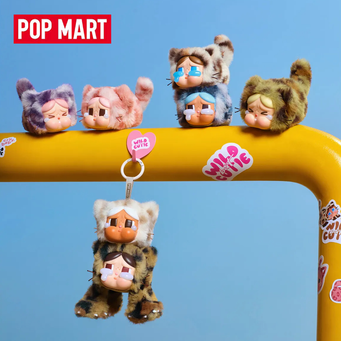 Коллекционная фигурка Pop Mart CRYBABY Wild but Cutie Series