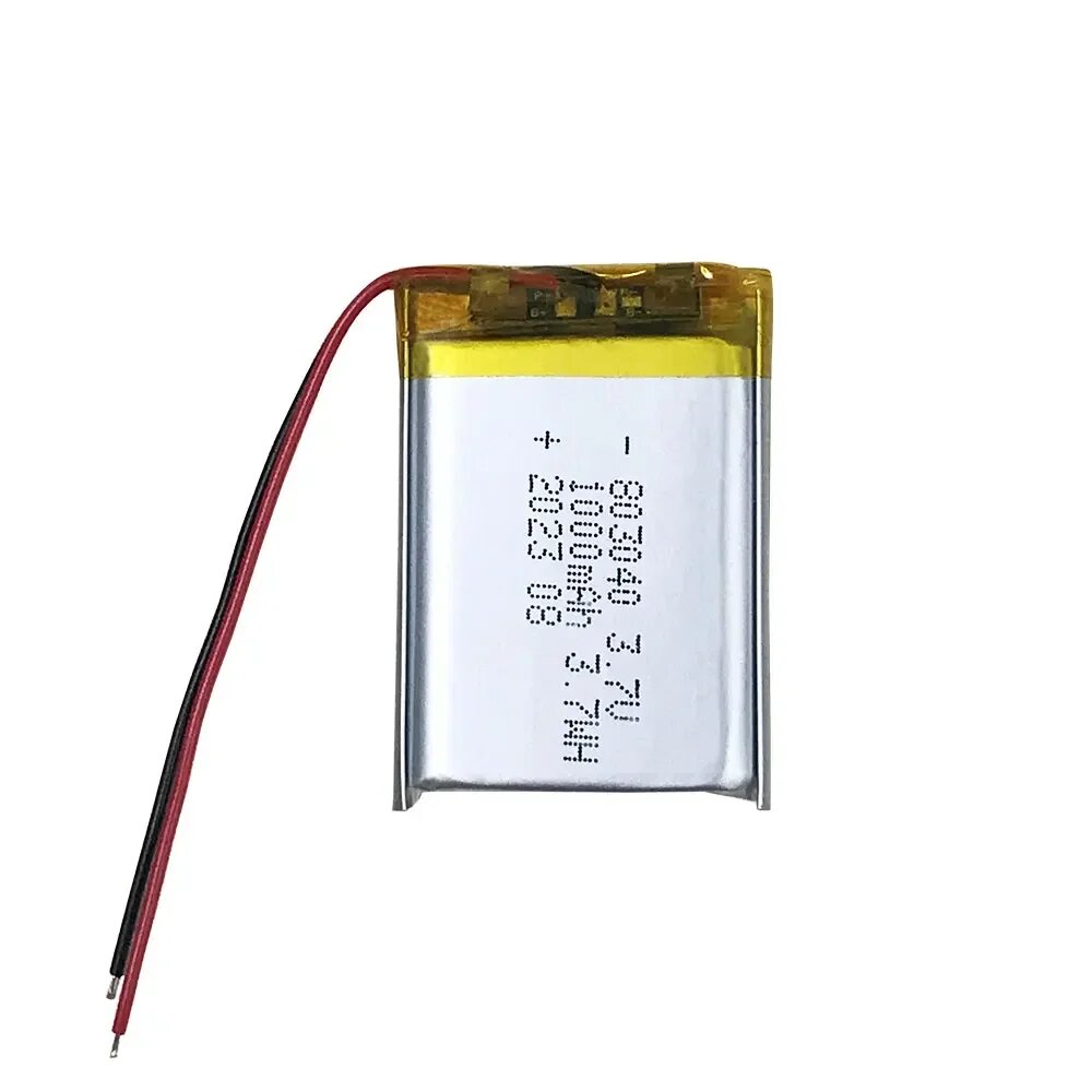Литий-ионный аккумулятор Lipo для PS4 GamePad, 803040, 1000 мАч, 3,7 В, 1PCS