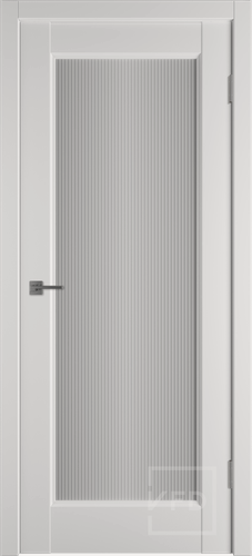Изображение товара Дверь межкомнатная комплект с коробом и наличниками ДП Эмалекс Elegant 1VR 700*2000 Ice (art cloud moru)