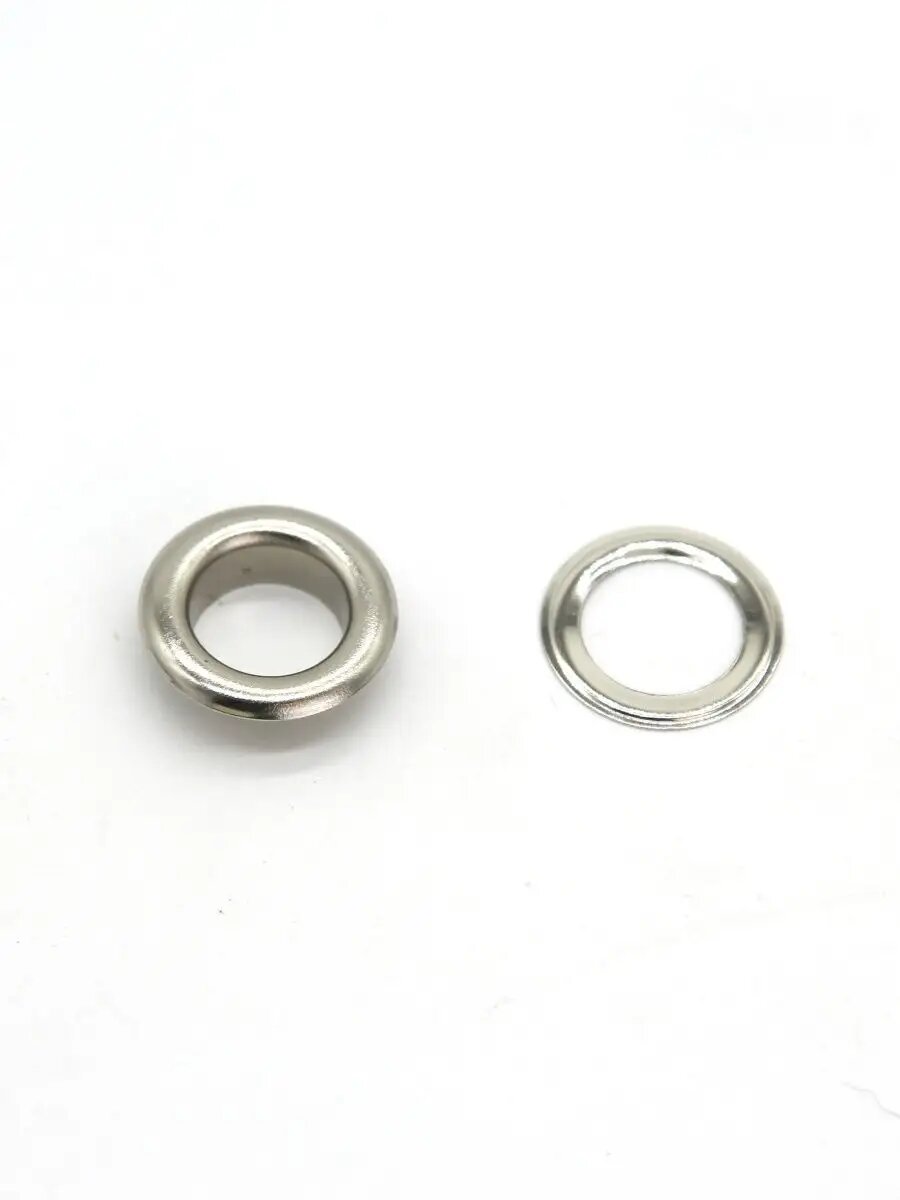 Люверсы 12 мм, никель, 25 комплектов — фото 1