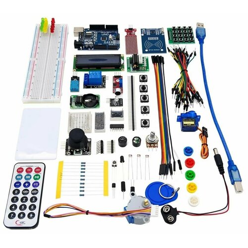Набор для моделирования Ардуино ( на Arduino UNO) "9V-Maximum KIT-1" (в комплекте канал с уроками, драйверами и другой полезной информацией)