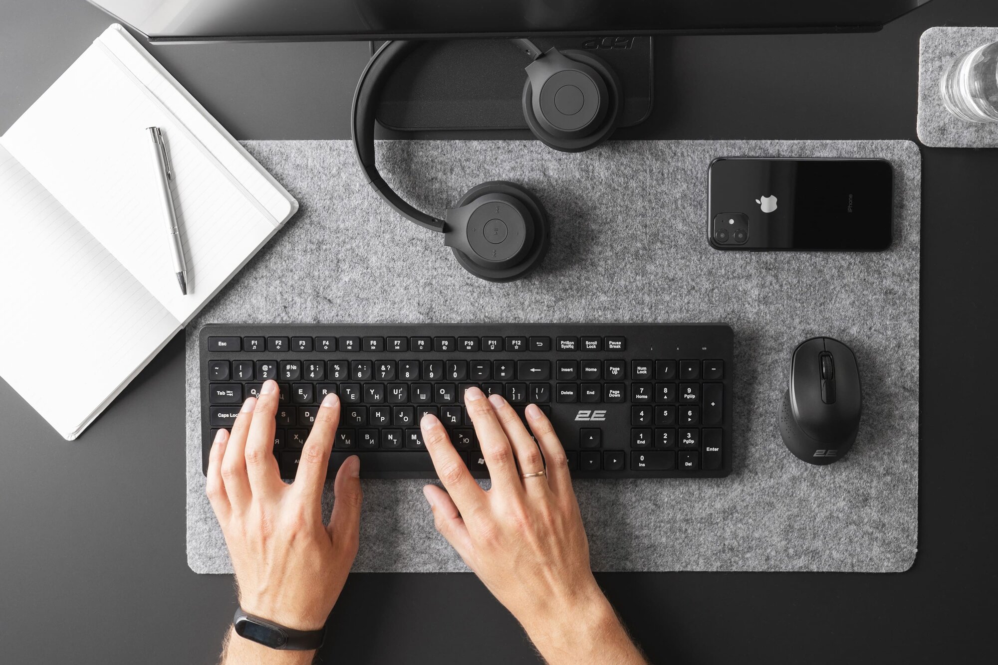 Клавиатура 2E Gaming KS260, с записью макросов, Bluetooth, 104 клавиши — фото 1