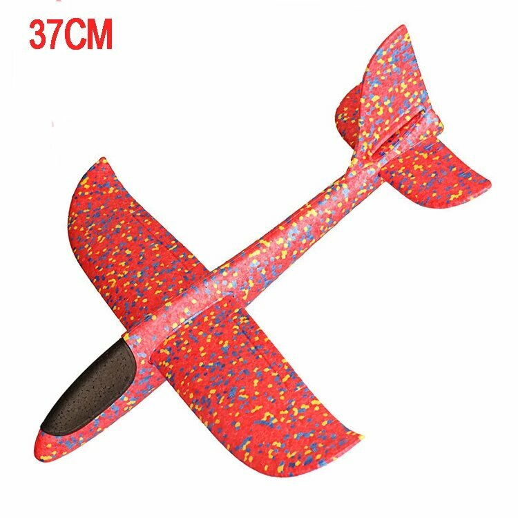 Самолёт из пенопласта 37/48см, Красный