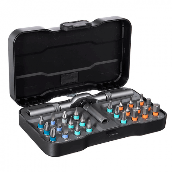 Набор инструментов Atuman RS-1 Multipurpose Ratchet Set 24 in 1 (черный) — фото 1
