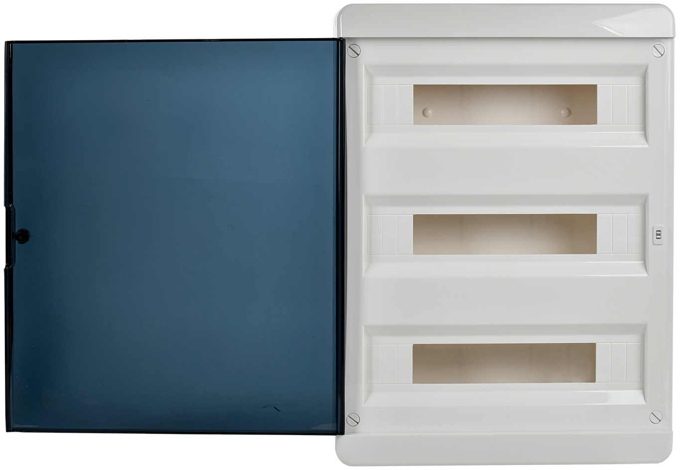 Щит распределительный навесной IEK ЩРН-П-12 12 модулей IP41 пластик цвет белый - фото №9