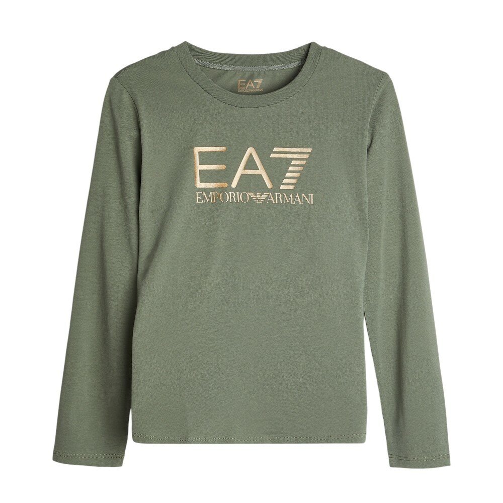 Футболка EA7 EMPORIO ARMANI, размер 140, зеленый