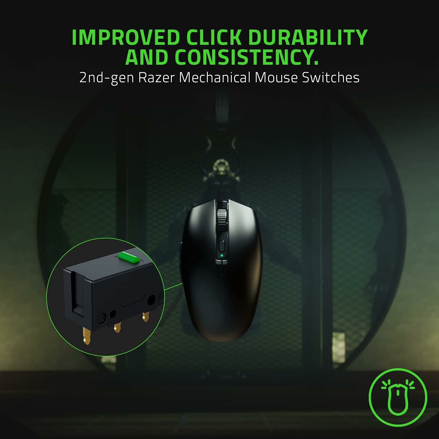 Мышь беспроводная Razer Orochi V2 Black (RZ01-03730100-R3G1) - фото №6