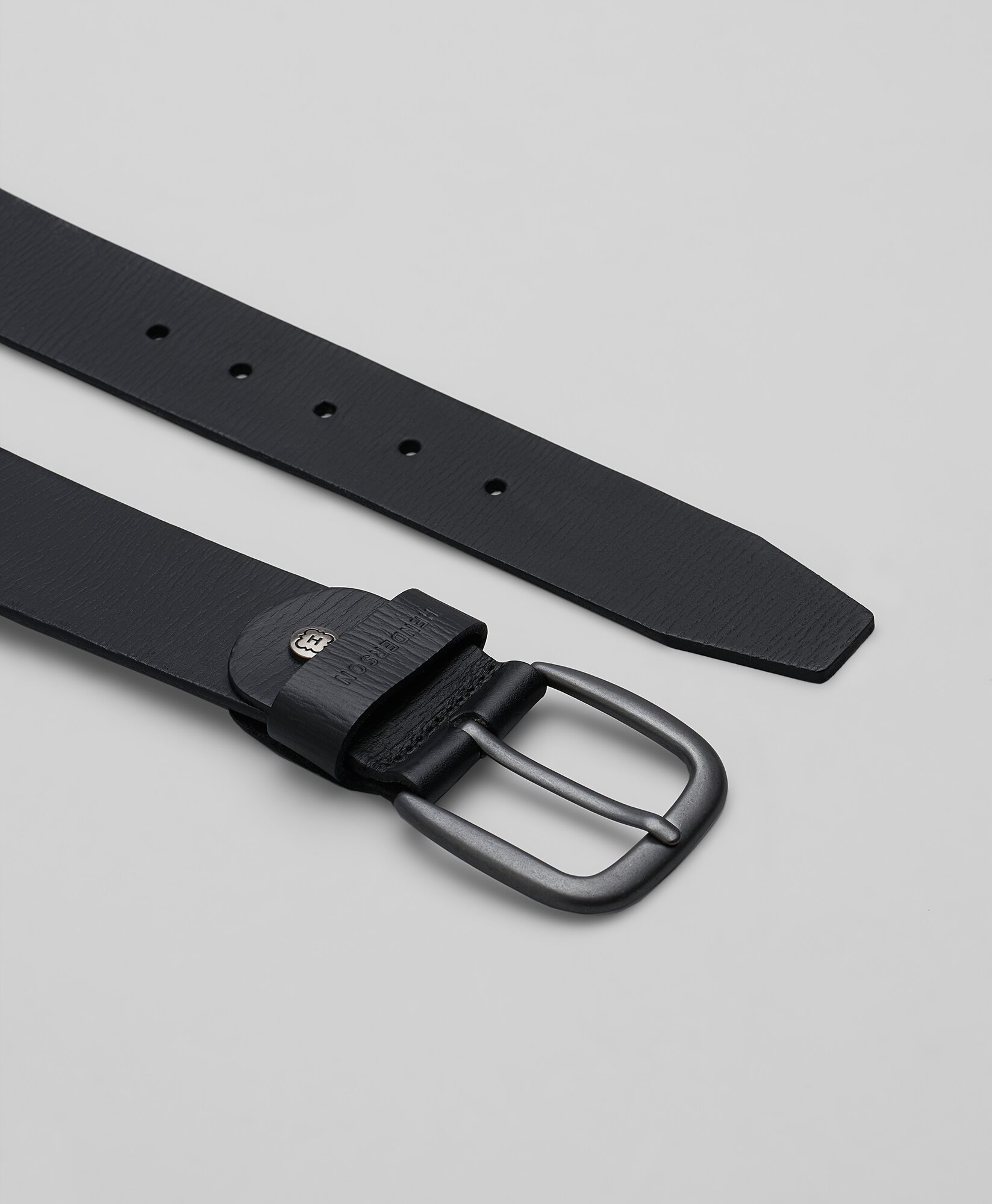 Ремень HENDERSON для мужчин, размер 125, черный — фото 1