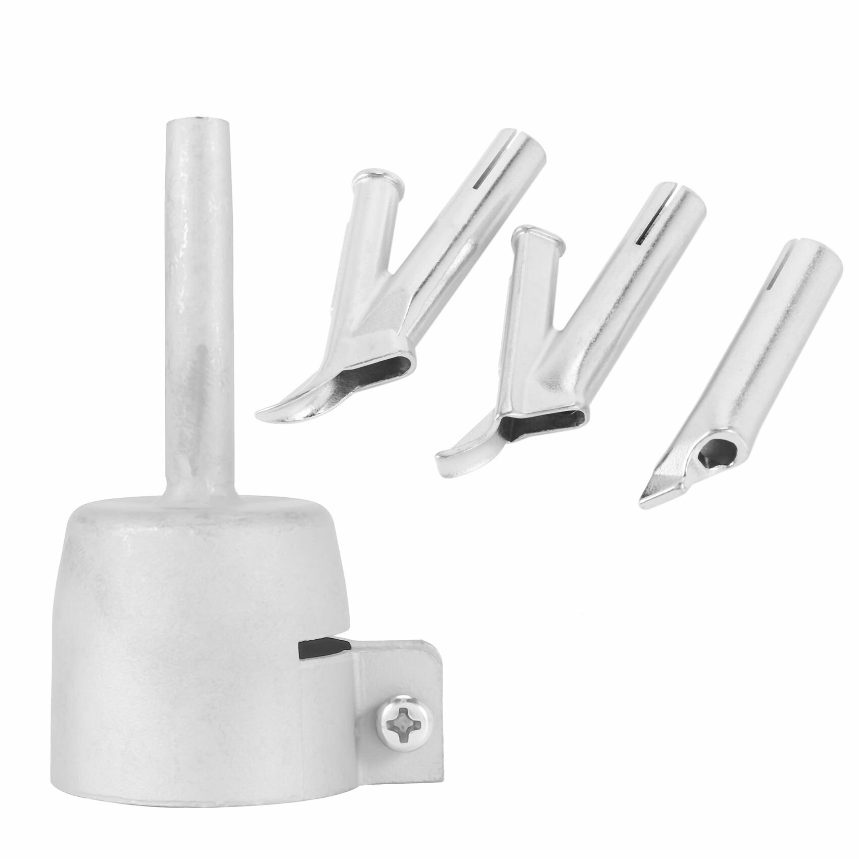 4-скоростные сварочные сопла для винила ПВХ пластика нагнетателя горячего воздуха треугольная скоростная насадка 5 мм круглая сварочна-Праздничные подарки