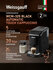 Кофемашина Weissgauff WCM-325 Black Automatic Touch Cappuccino, Д...