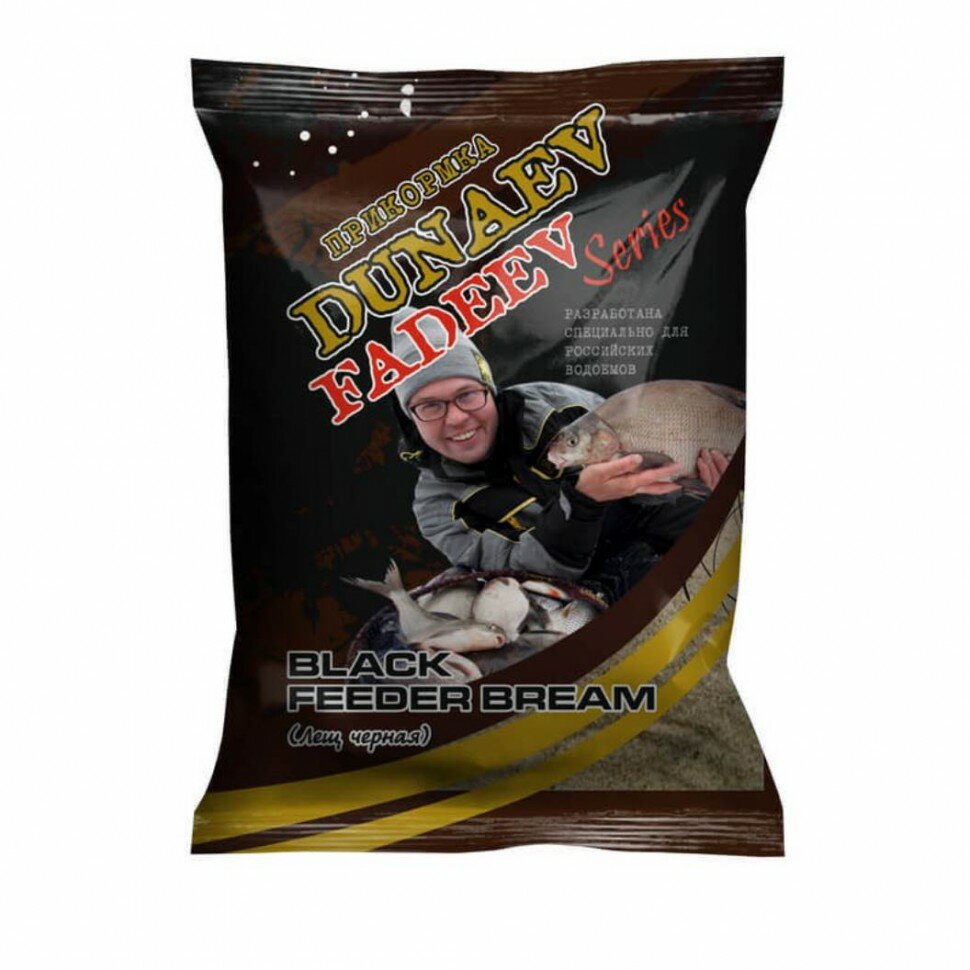 Прикормка "DUNAEV-FADEEV" Feeder Bream Black (Черный лещ) 1 кг
