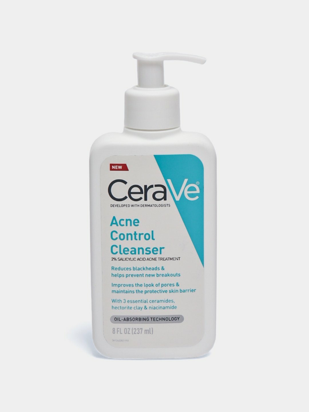 Cerave Acne Control Cleanser Крем-гель для умывания с салициловой кислотой против акне, 236 мл
