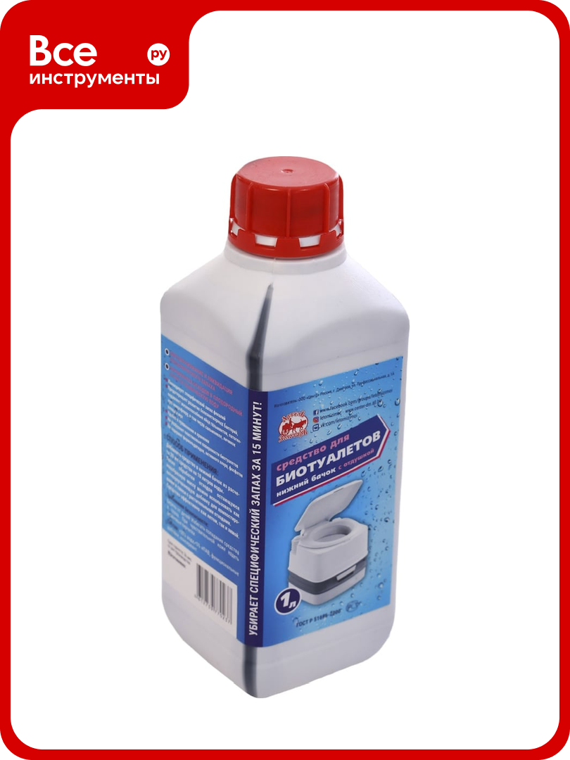 Средство для биотуалетов 1 л  нижний бачок  с отдушкой Артель Золотарь 3010201
