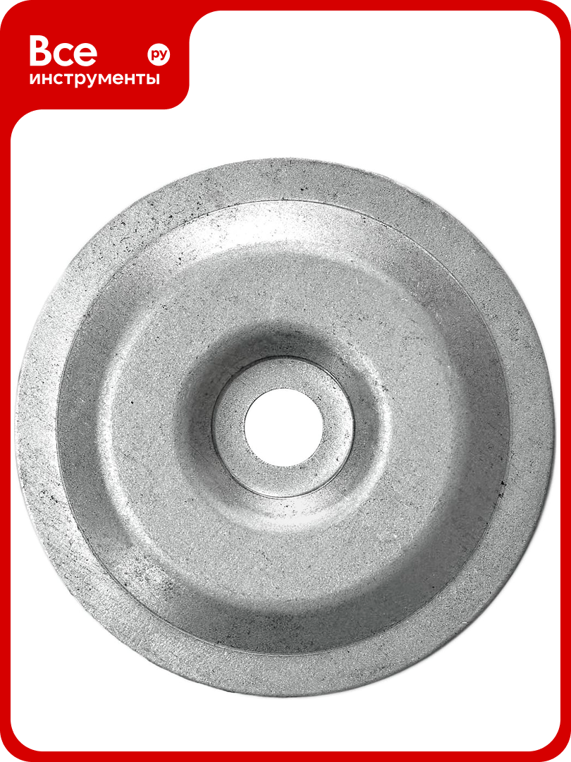 Кровельная шайба рондоль Крепче D-50 мм цинк 1000 шт. 2947782