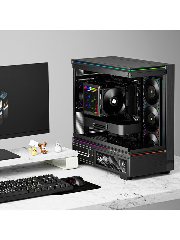Кулер для процессора THERMALRIGHT Peerless Assassin 140 Digital Black (PA140-DG-BL) — фото 1