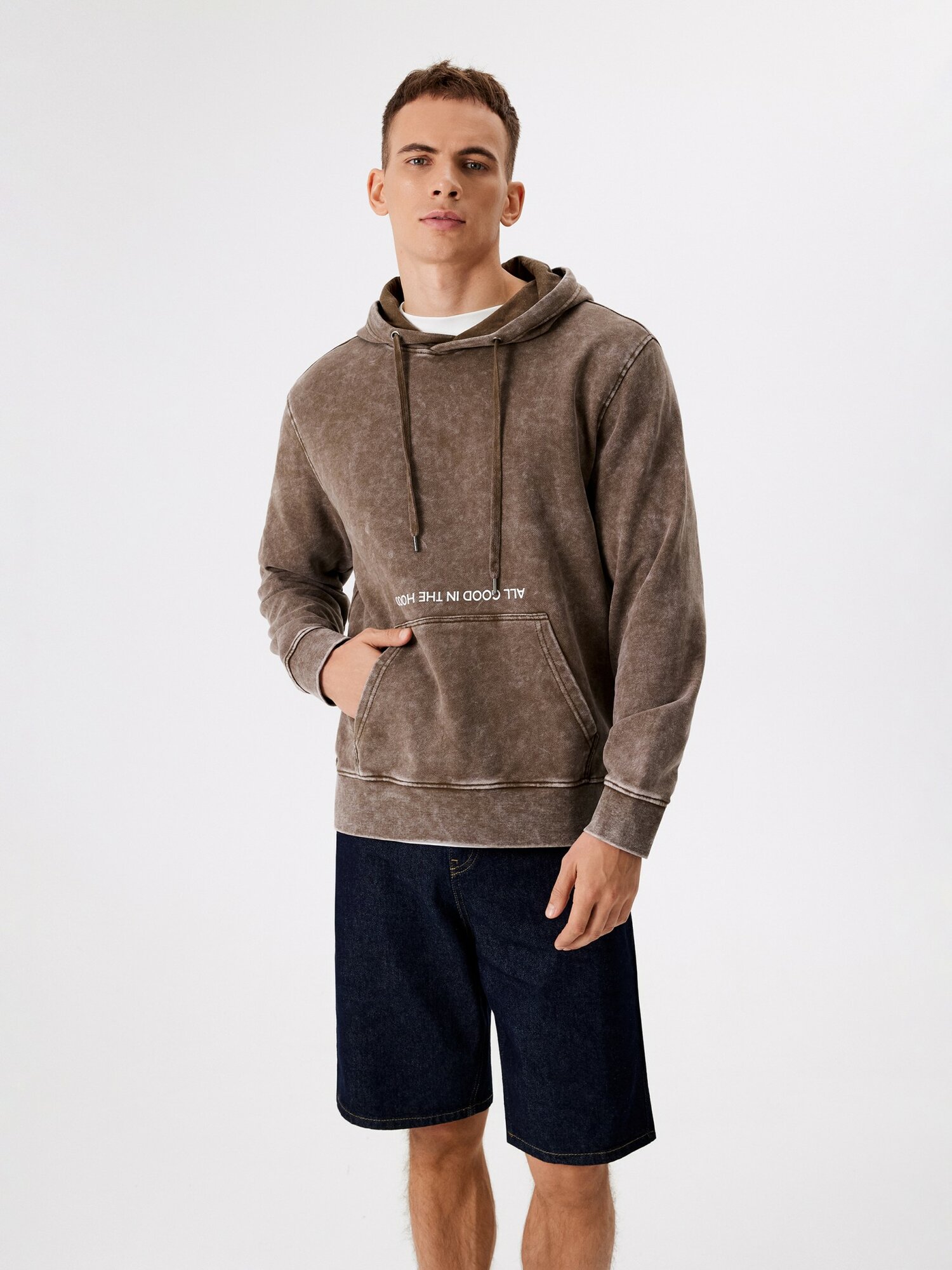 Худи Concept club, размер M, , бежевый — фото 1