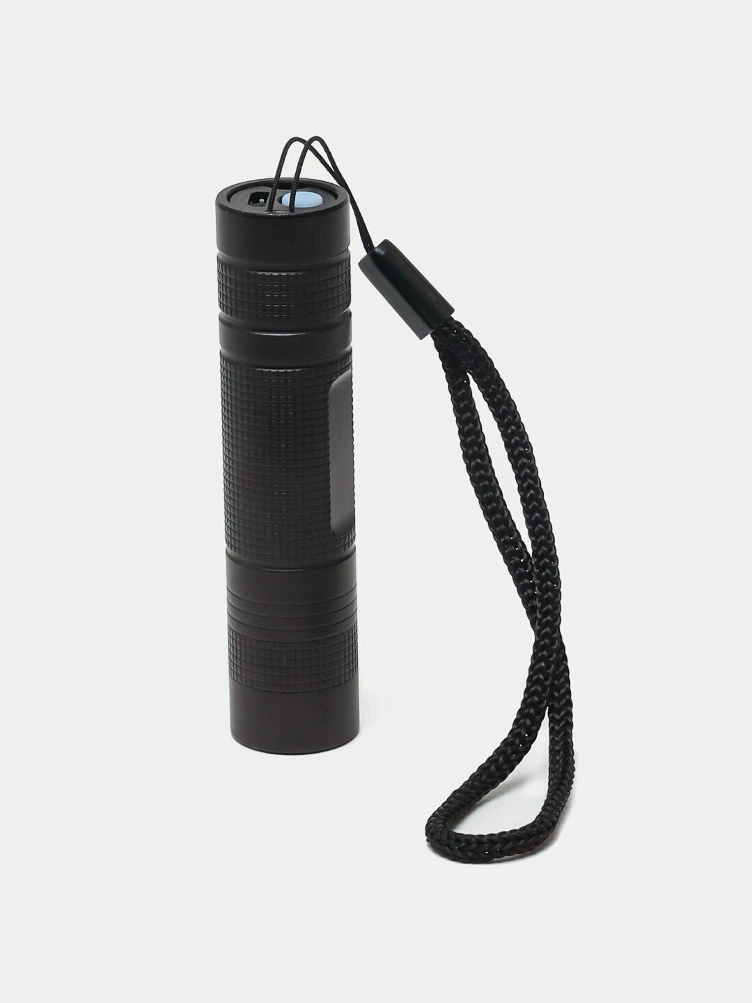 Ультрафиолетовый фонарик 365нм, встроенный аккумулятор. Алюминиевый корпус — фото 1