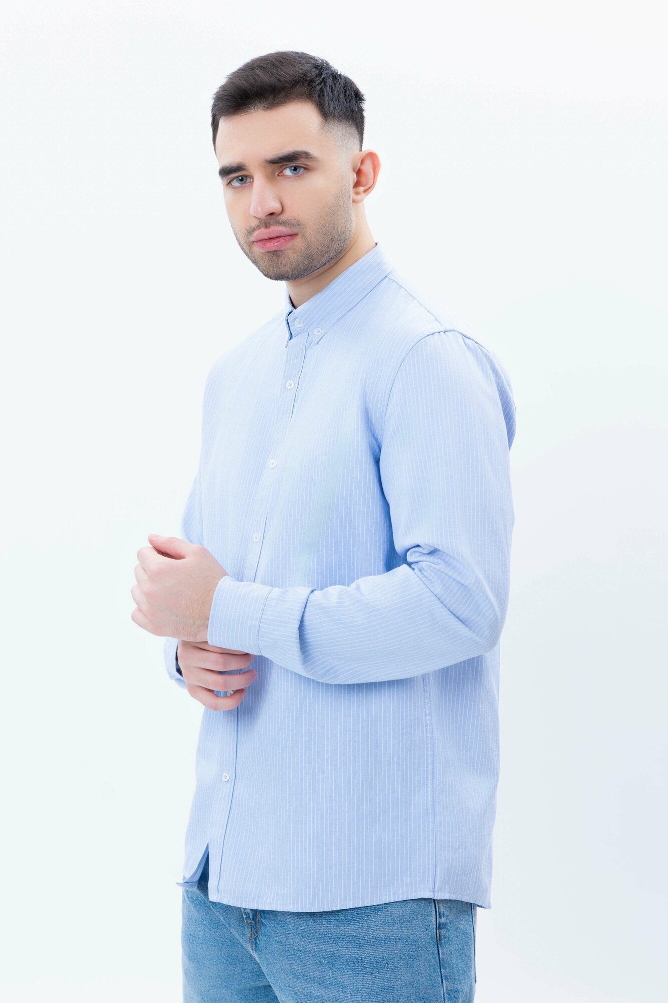 Рубашка TERRA PRO, размер M, blue — фото 1