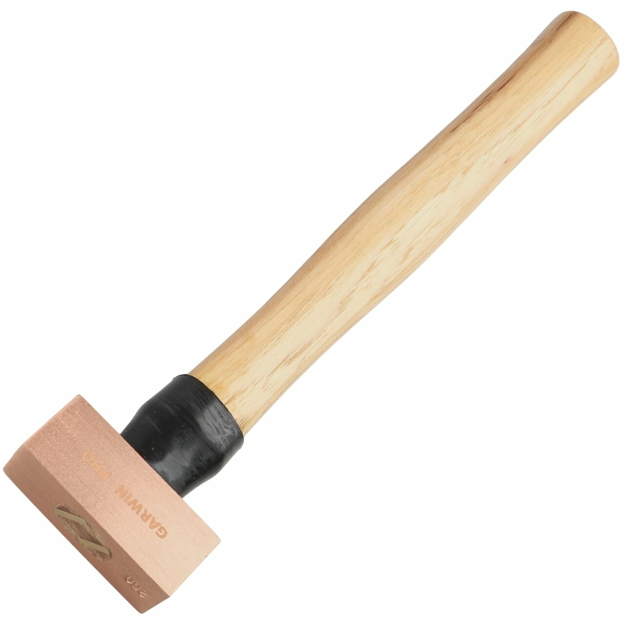 GARWIN PRO GHT-HW0250C Молоток медный с деревянной рукояткой, 250 г - фото №2