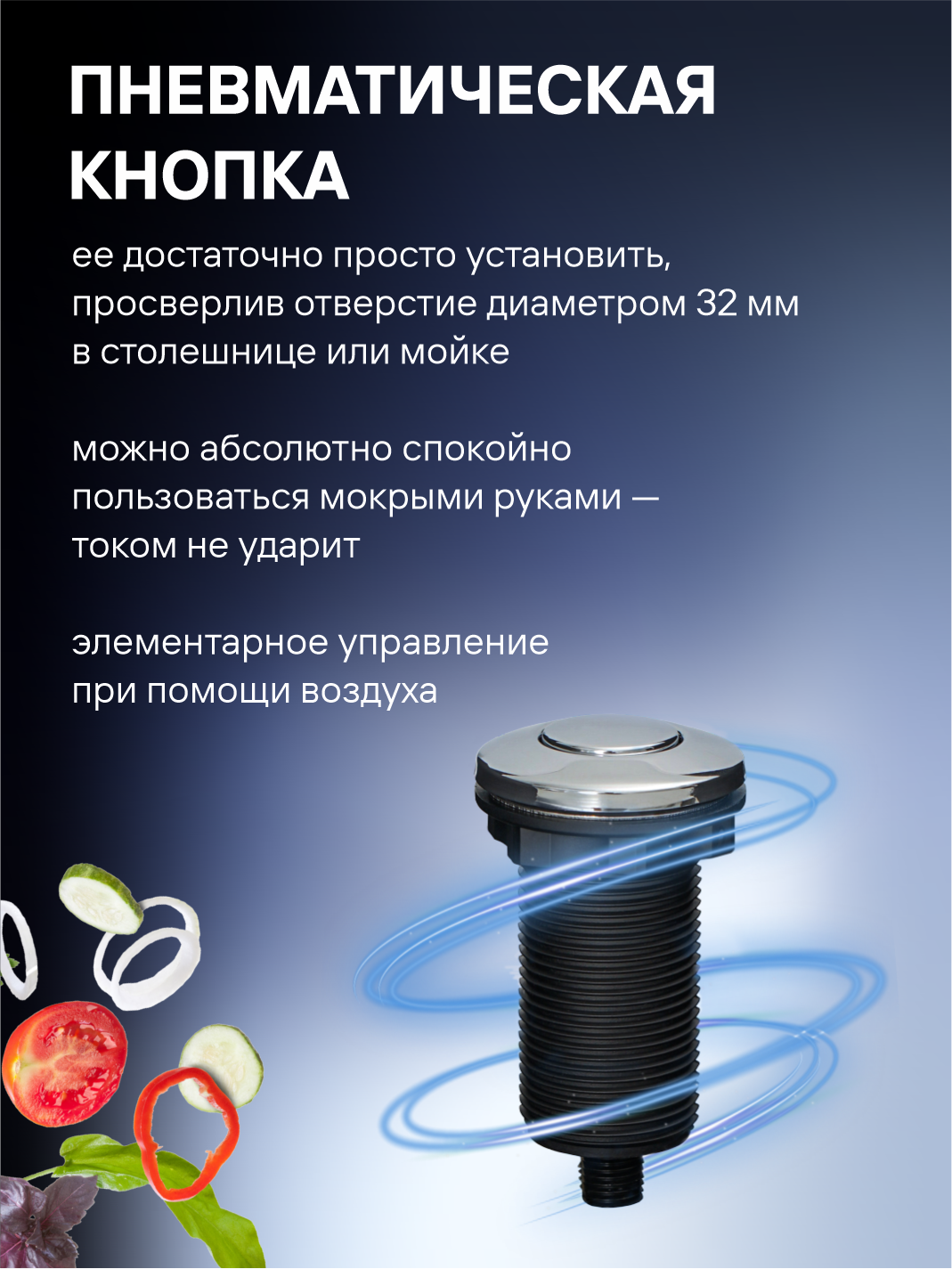 Измельчители Пищевых Отходов Xiaomi Измельчитель пищевых отходов WASTE FIGHTER F-32 Standard NEW